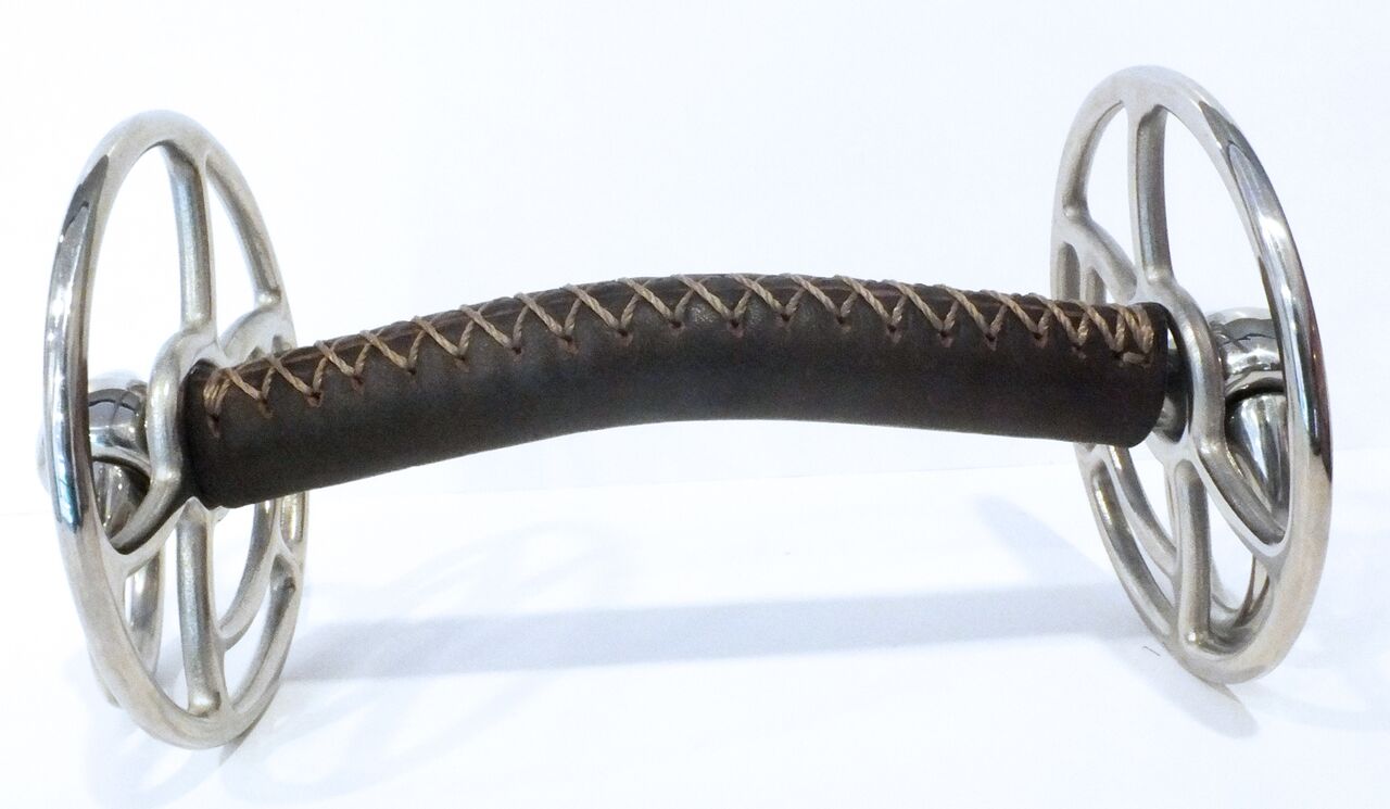 John Whitaker Leather Mouth Universal Bit - Nags Essentials