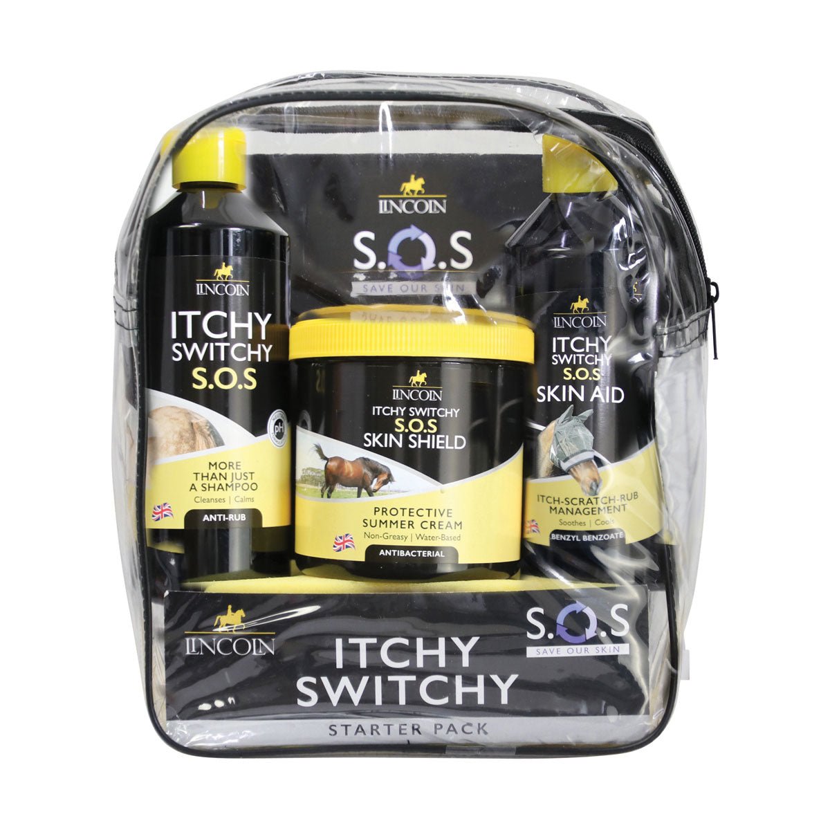 Lincoln Itchy Switchy S.O.S. Starter Pack - Nags Essentials
