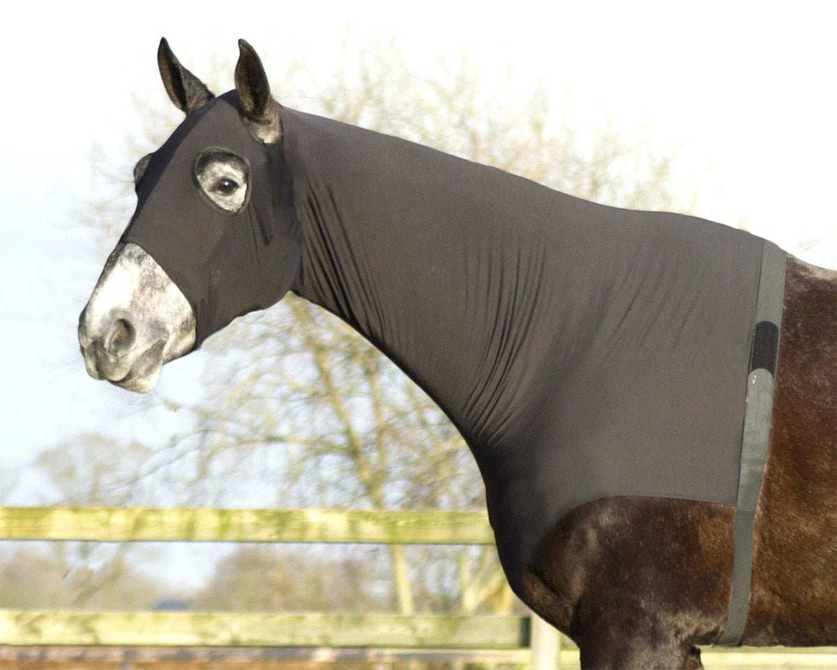 Lycra Neck Protector - Black - Nags Essentials