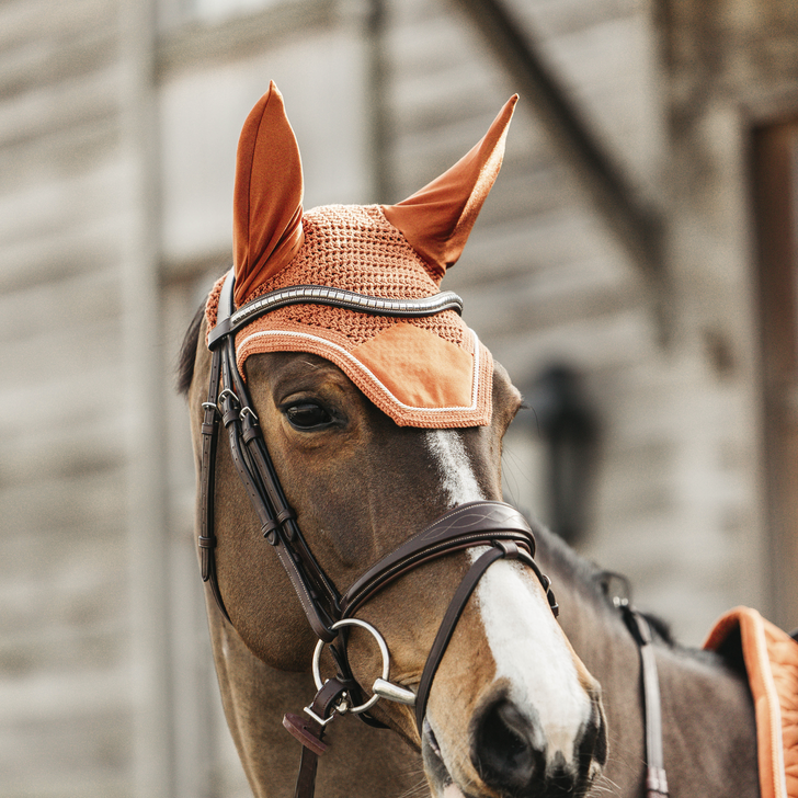 Kentucky Horsewesr Fly Veil Wellington Velvet - Nags Essentials