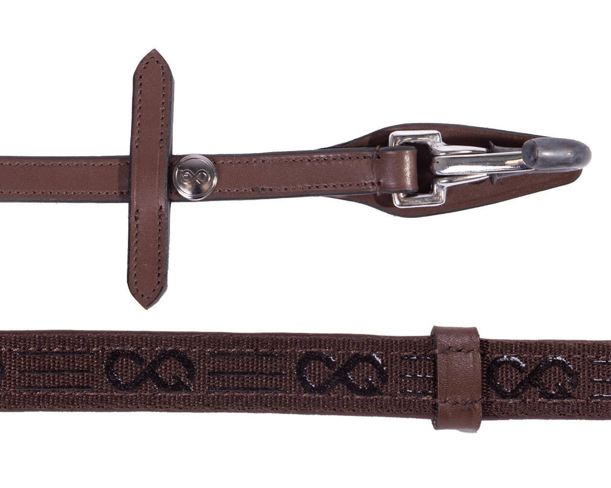 Presteq Fay Reins with stops 8cm - Nags Essentials