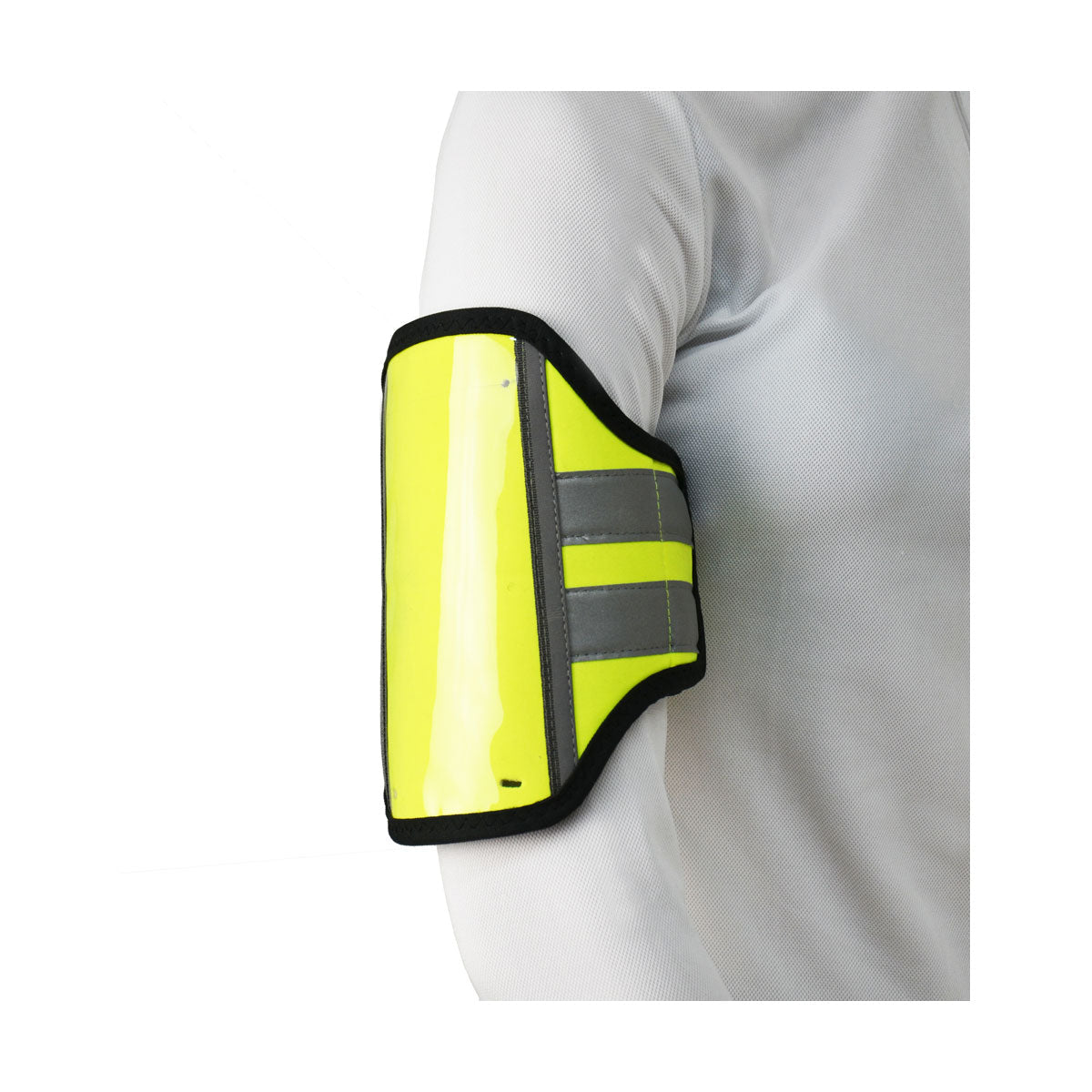 Reflector Phone & Key Holder by Hy Equestrian. -Yellow - Nags Essentials