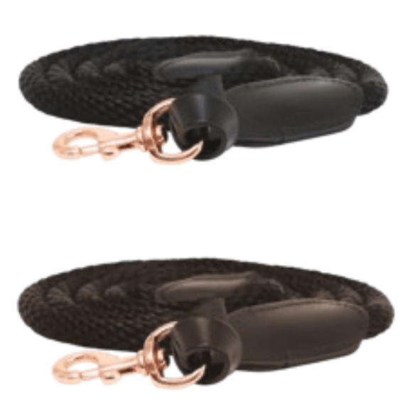 Rosciano Rose Gold Lead Rope - Nags Essentials