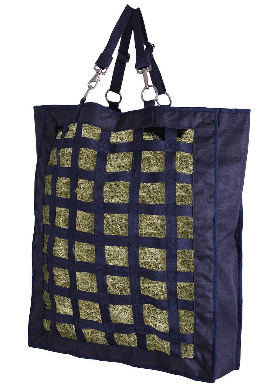 Slowfeeder Hay Bag - Navy - Nags Essentials